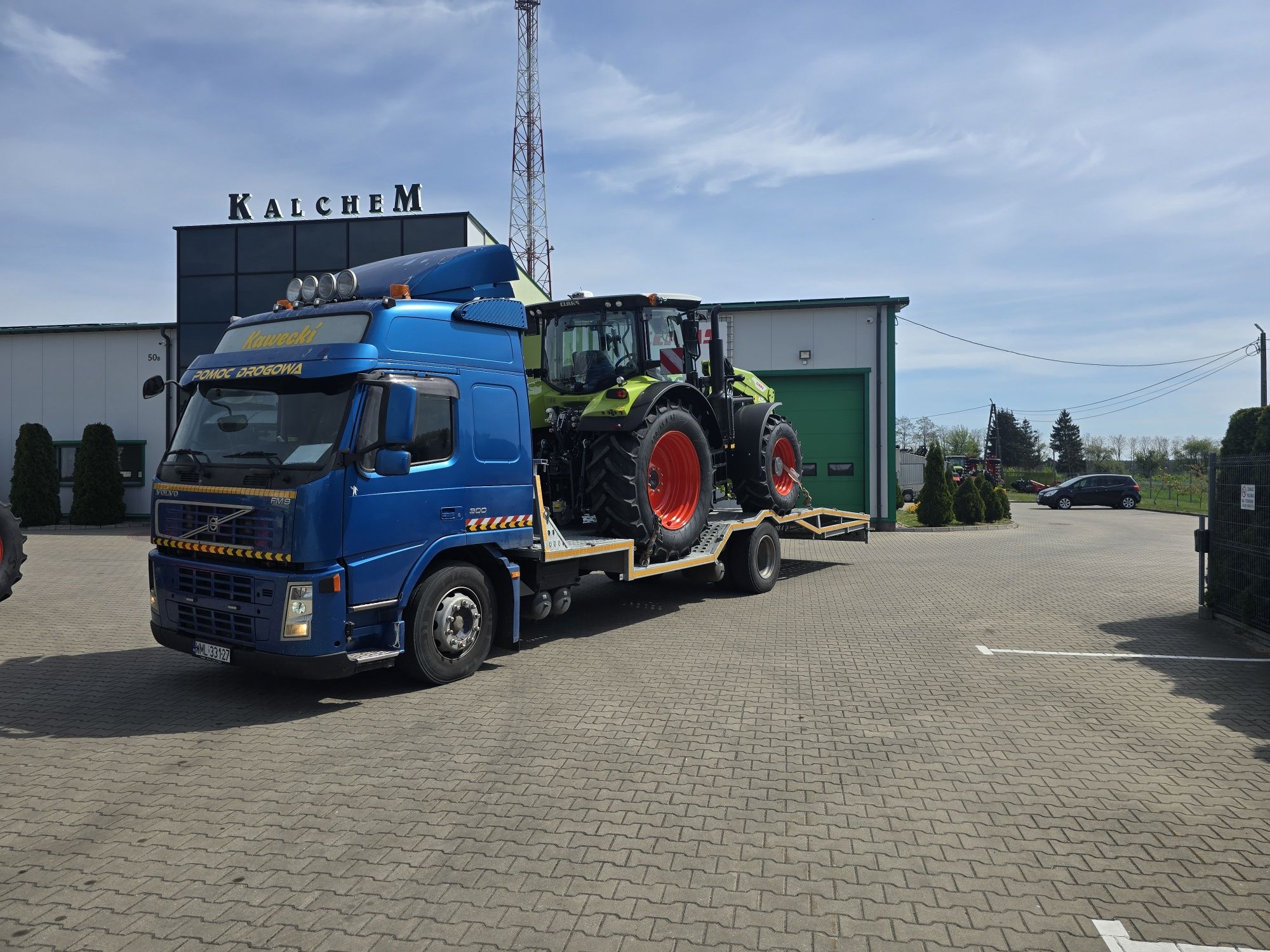 Volvo FM9 POMOC DROGOWA AUTOMAT tacho analogowe Klima zabudowa ocynk