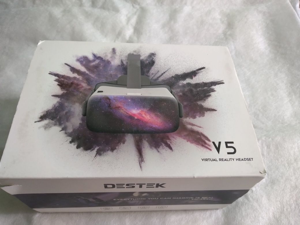Gogle VR DESTEK V5-2 z pilotem, nowe