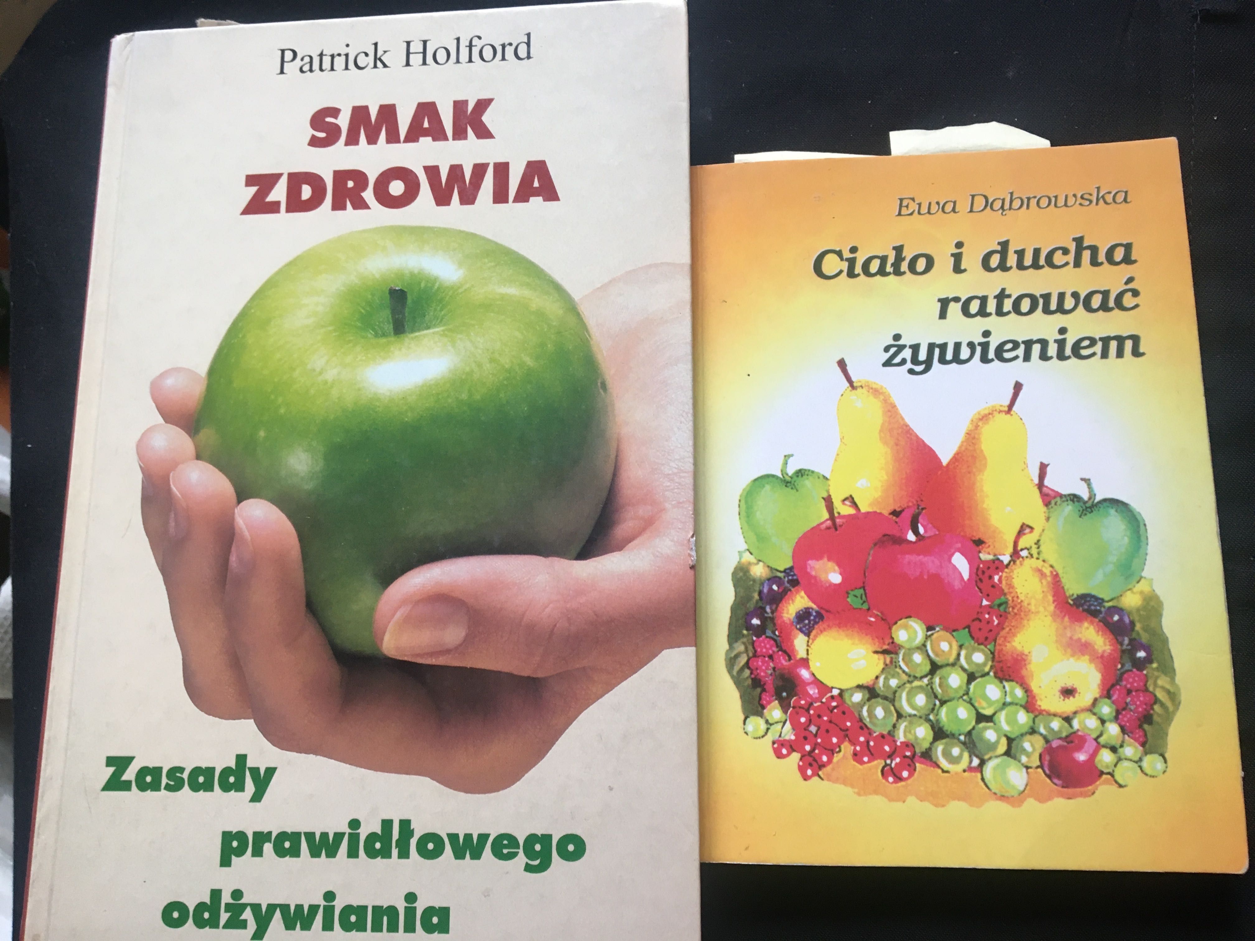 Zasady odżywiania, smak zdrowia, ratowanie żywieniem, 2 szt