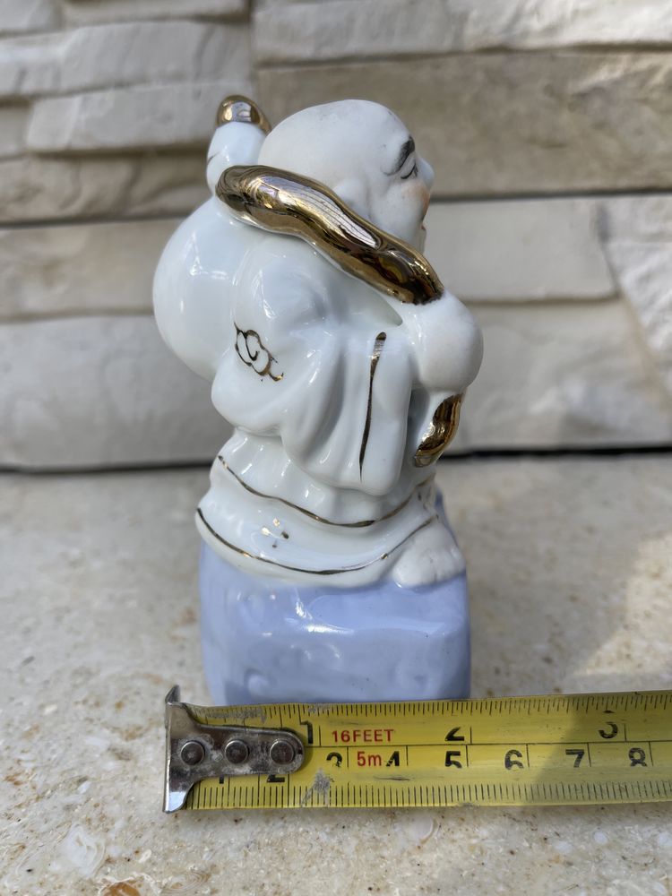 Oryginalny ceramiczny Budda sygnowany