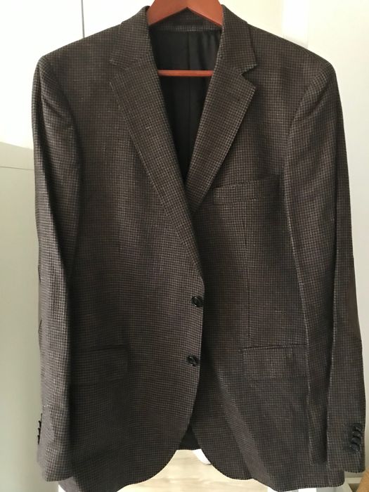 Blazer em Lã castanho