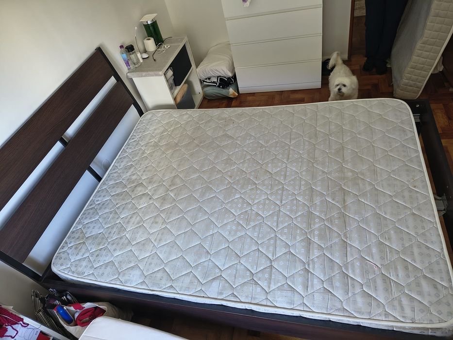 Cama Casal Com Colchão