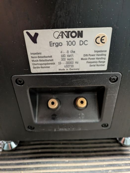 Акустика колонки Canton ergo 100DC