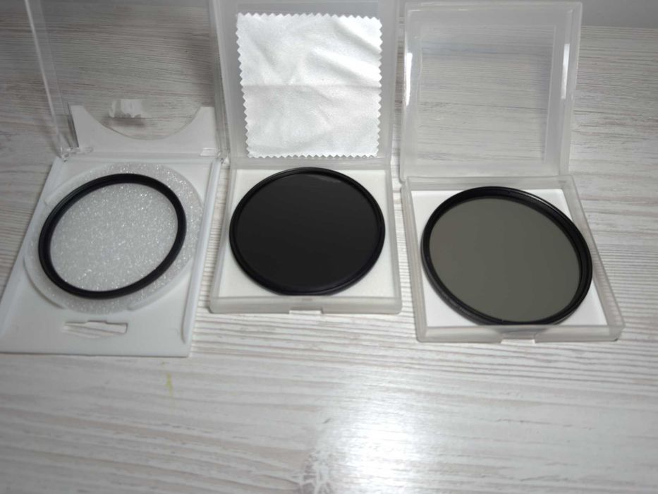 Фільтр ND8 на 77мм та UV на 67 мм нові без використання