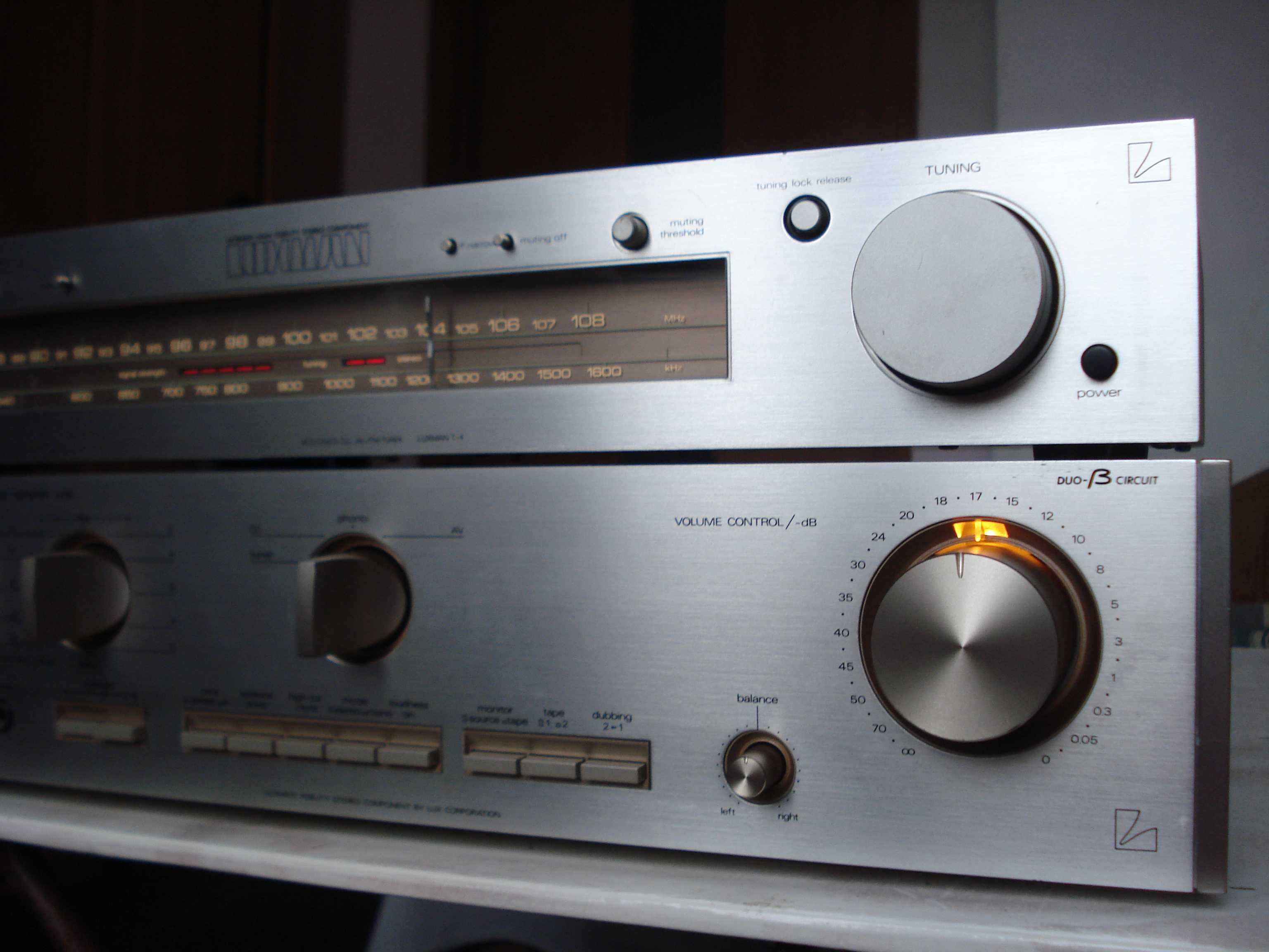 Підсилювач "Luxman" L-215, тюн. T-4