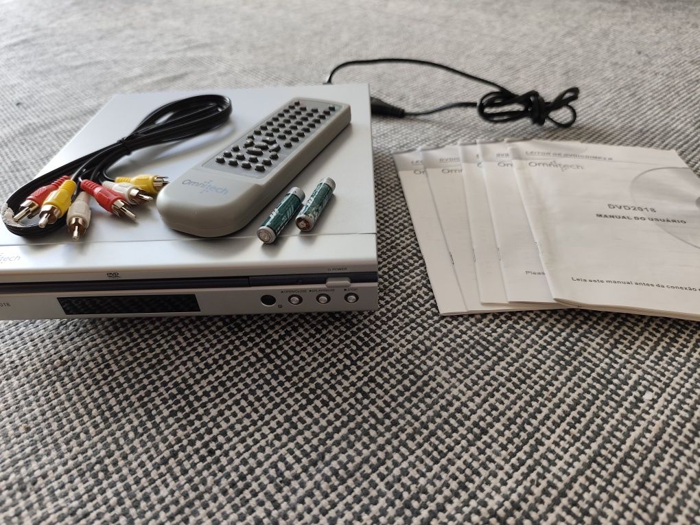Leitor de DVD omnitech modelo DVD2018