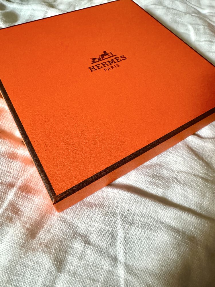2 x nowe opakowania prezentowe / pudełka Hermes