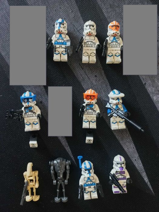 Lego Star Wars Figurki klonów i droidów