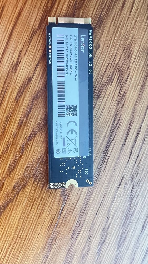 M2 pamiec NVMe SSD