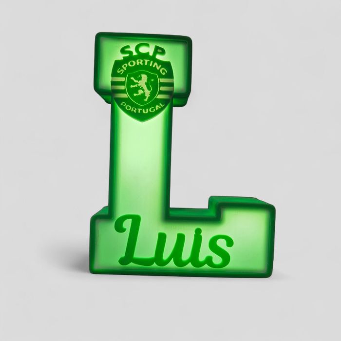 Luminárias personalizadas em 3D