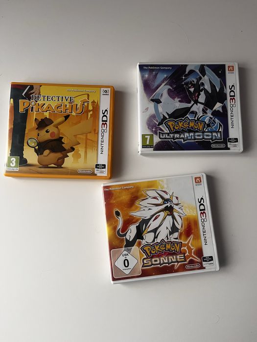 Pokemon Gry 3DS. Sprzedam/Zamienie za konsole Switch.