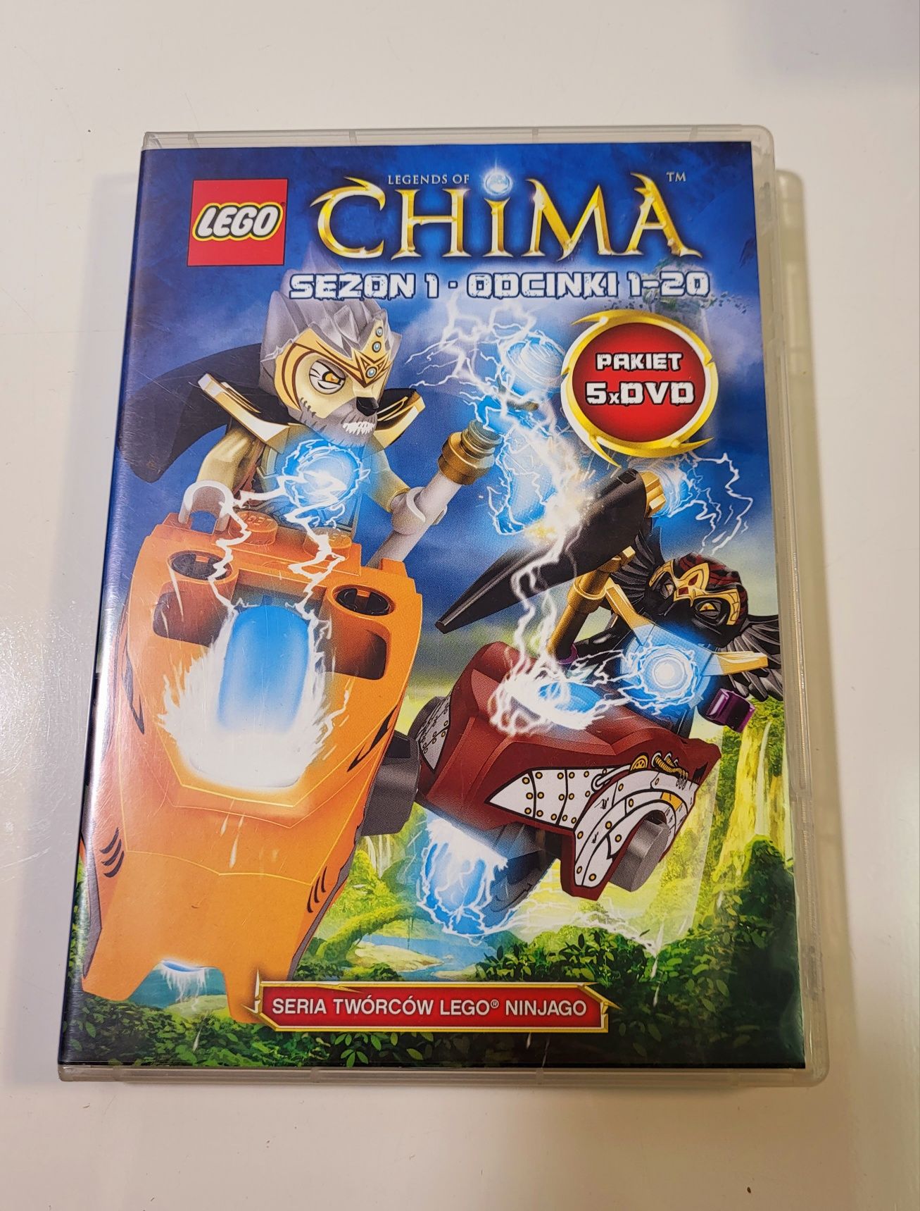Lego Legends of Chima sezon 1 odcinki 1-20 5 płyt dvd