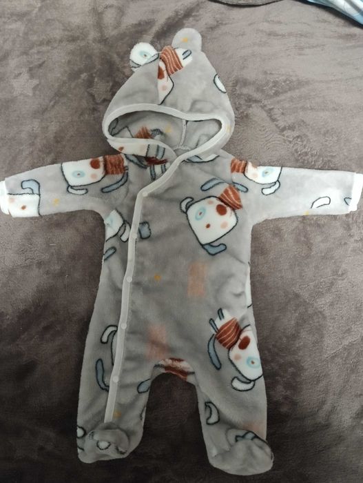 Махровий комбінезон для новонародженого