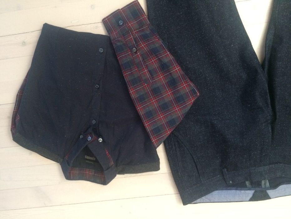 Брендовые брюки и рубашка David Naman. Италия. 100% оригинал.