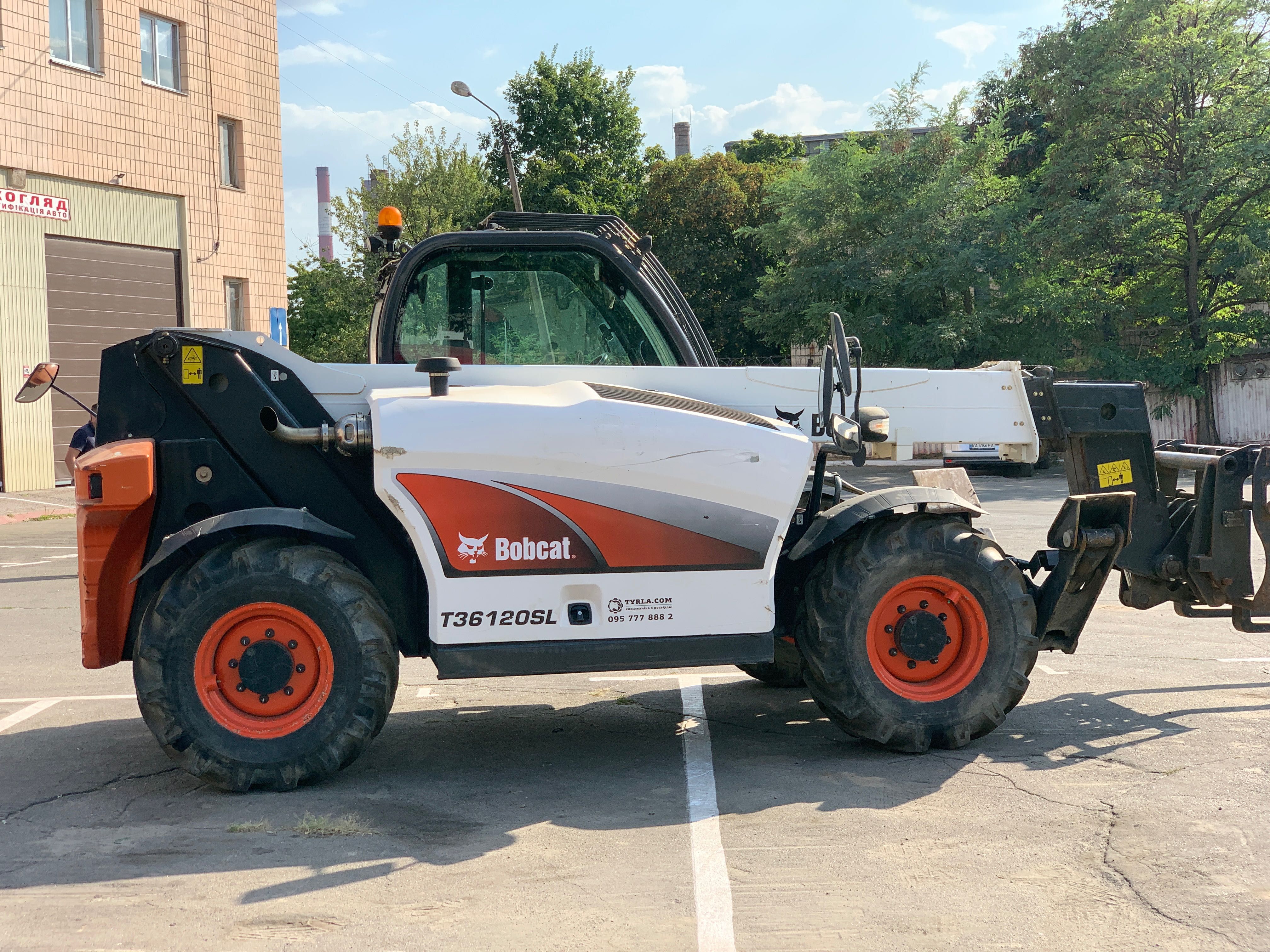 Телескопічний навантажувач BOBCAT T36120SL Телескопический погрузчик
