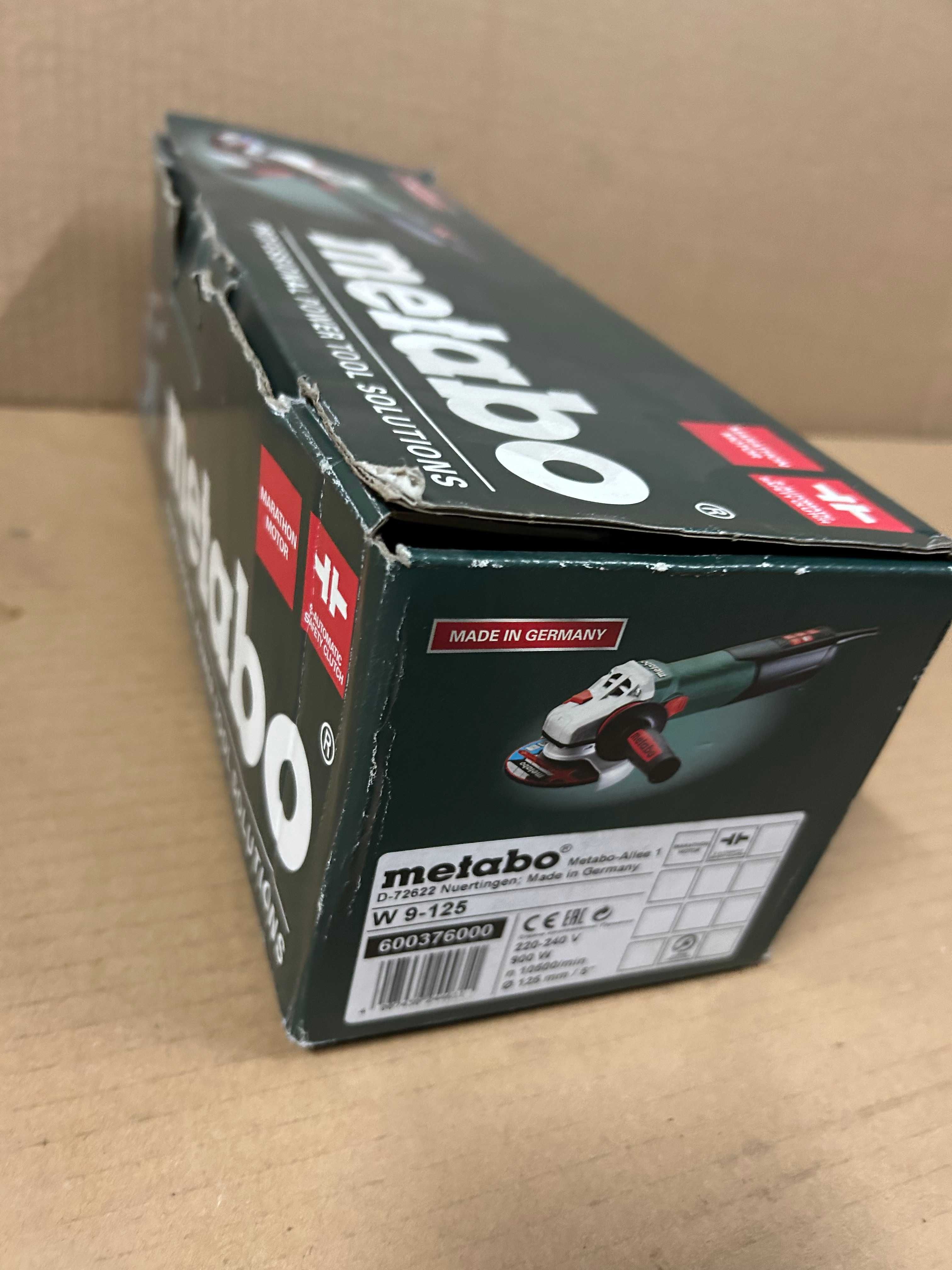 Szlifierka kątowa METABO W 9-125