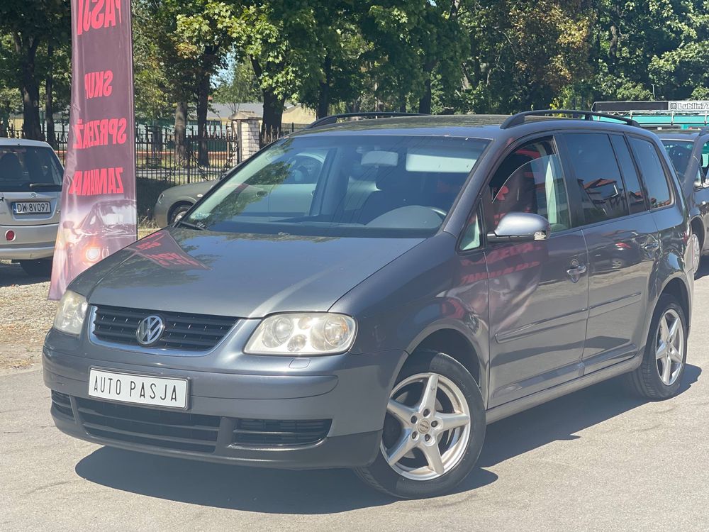 Volkswagen Touran 1.9D**Hak**7 osobowy**Niezawodny**Zamiana* *Klima**