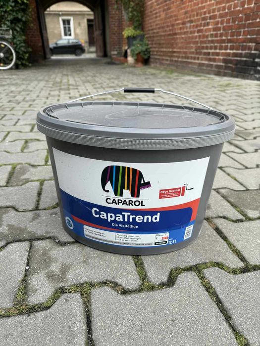 Farba akrylowa na sprzedaż Caparol, biała 80 zł 12.5l
