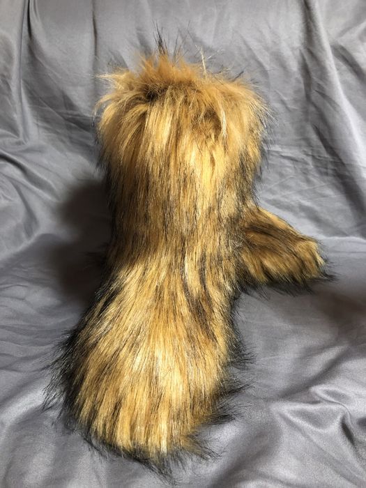 меховые ботинки, сапоги с мехом, хутряні черевики