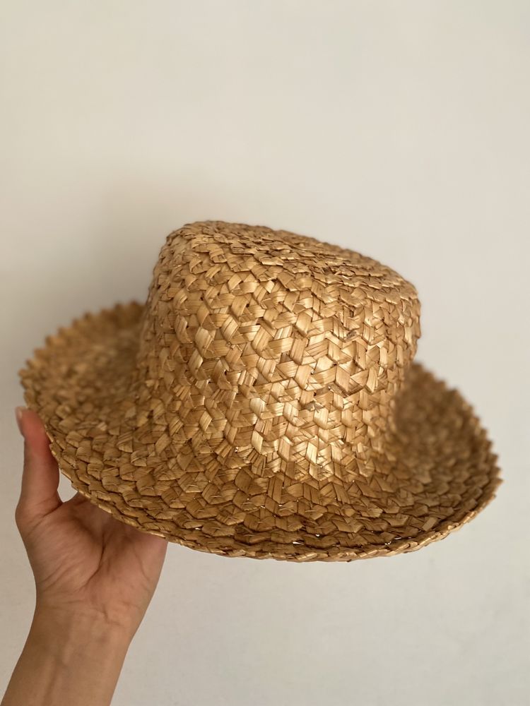 Чоловічий солом'яний капелюх (бриль)