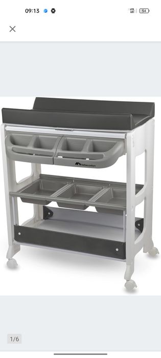 komoda kąpielowa  mobilna wanienka z przewijakiem 2 w 1, od narodzin d
