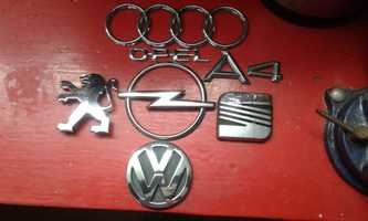 Emblemat Logo Audi ,Opel,Seat oraz inne.Okazja.