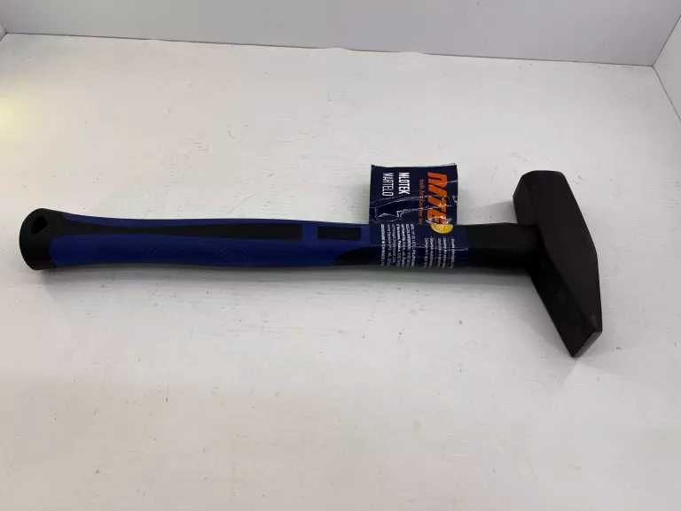 MŁOTEK ŚLUSARSKI STALOWY 800 g, Trzonek Fiberglass 35 cm SOLIDNY