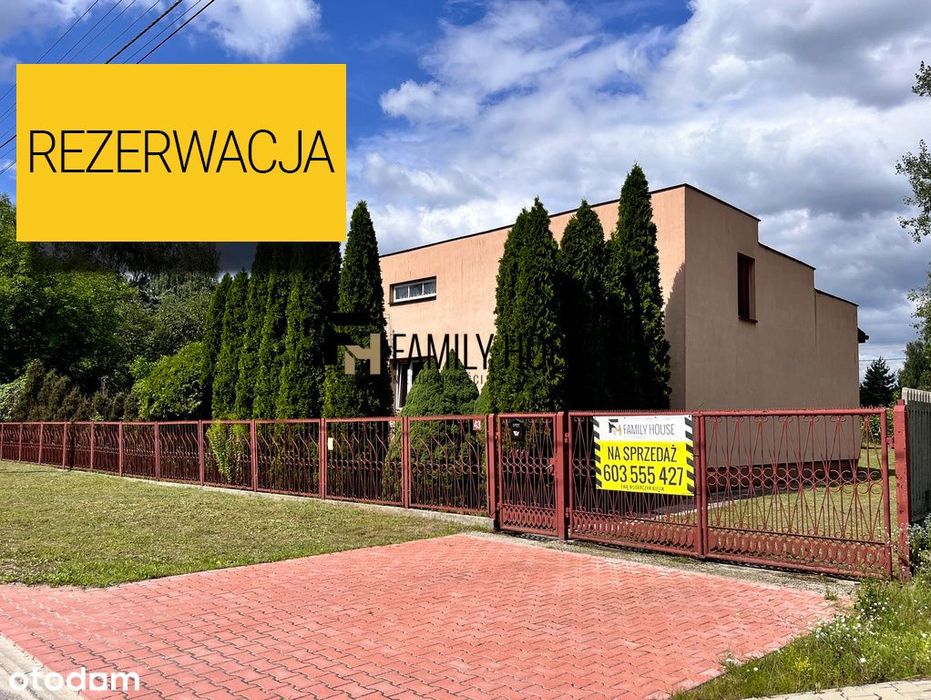 Wolnostojący dom o pow. 75m² na działce 1480m²