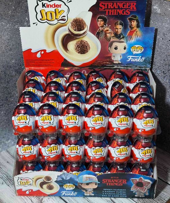 Яйце Kinder Кіндер Joy Джой Stranger Things (дивні дива) 20 г