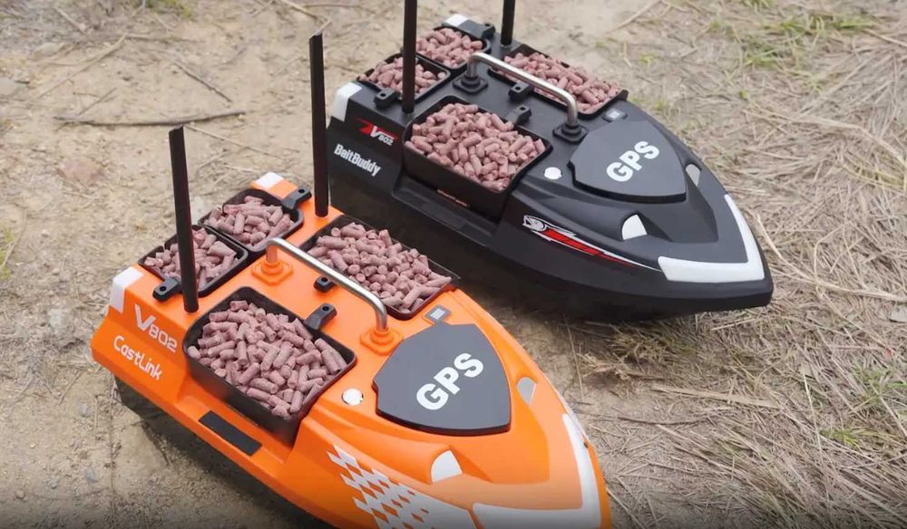 Кораблик для рыбалки Flytec V802 PRO GPS 160 точек 5200 мАч