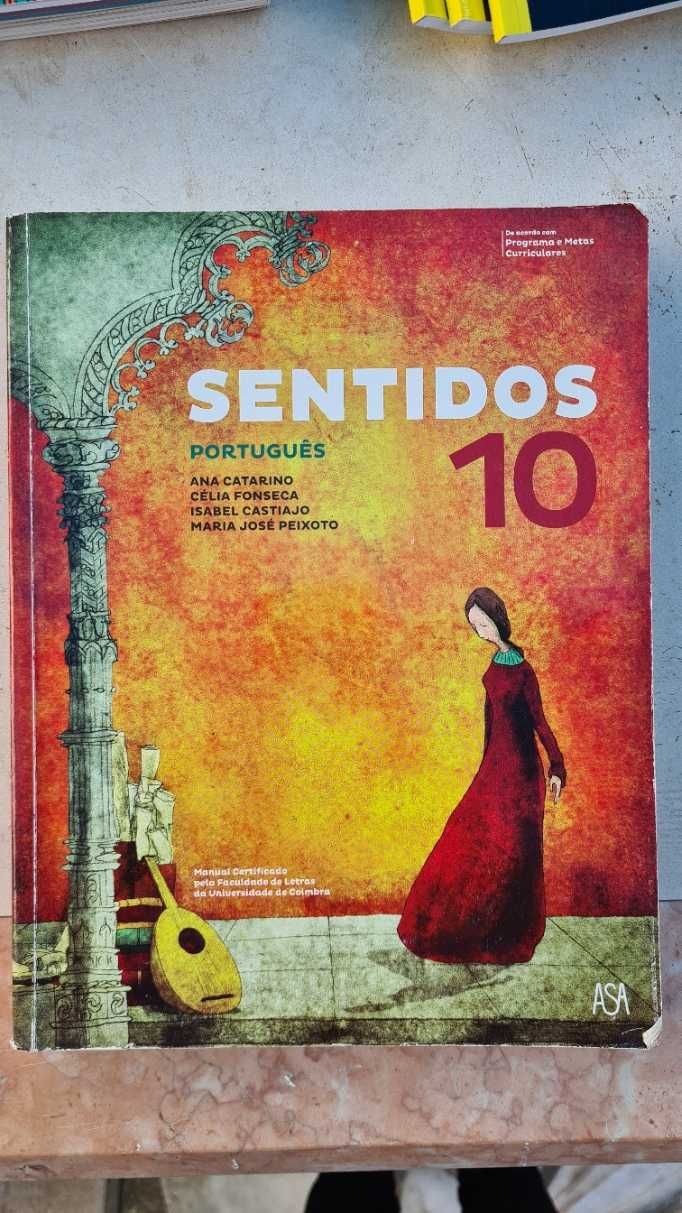 Vendo livro de Português "Sentidos" - 10º ano