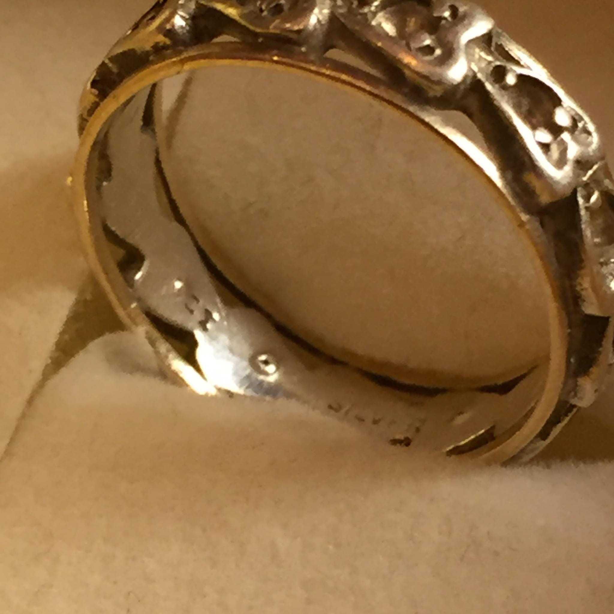 Srebrny pierścionek próba 925 rozmiar 17