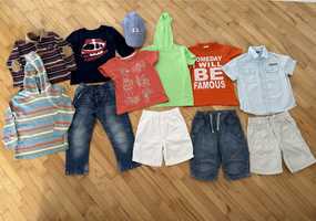 Bluza, spodnie,Spodenki, koszulki dla chłopca roz. 104/110