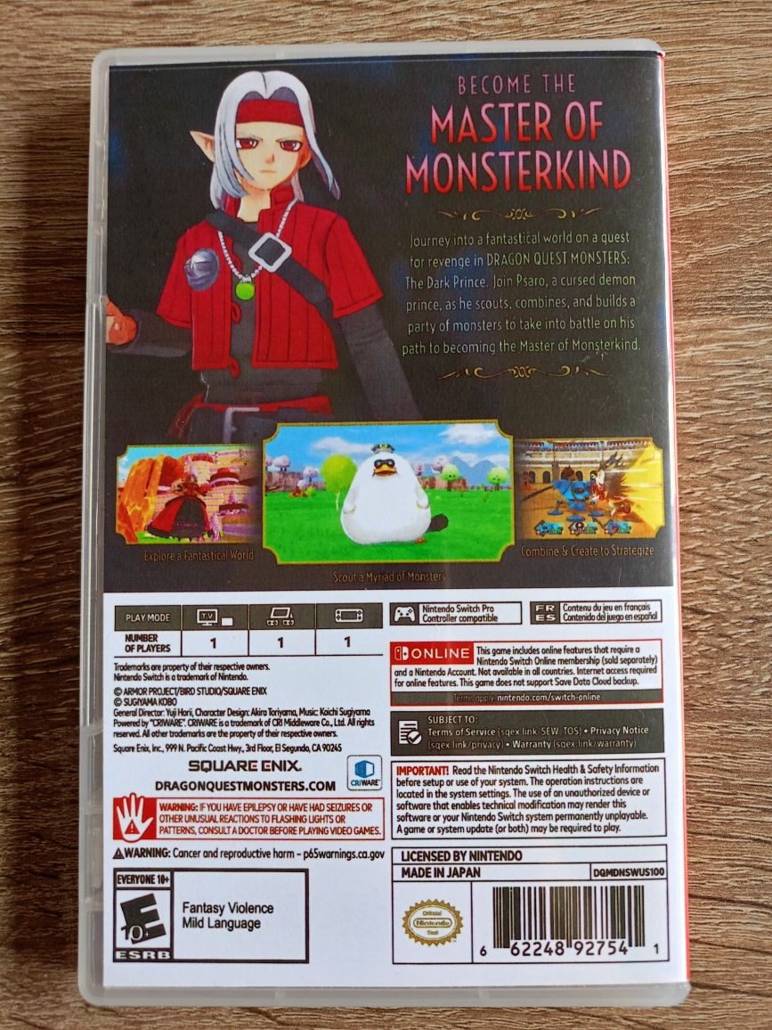 Dragon Quest Monsters The Dark Prince Nintendo Switch Hit
