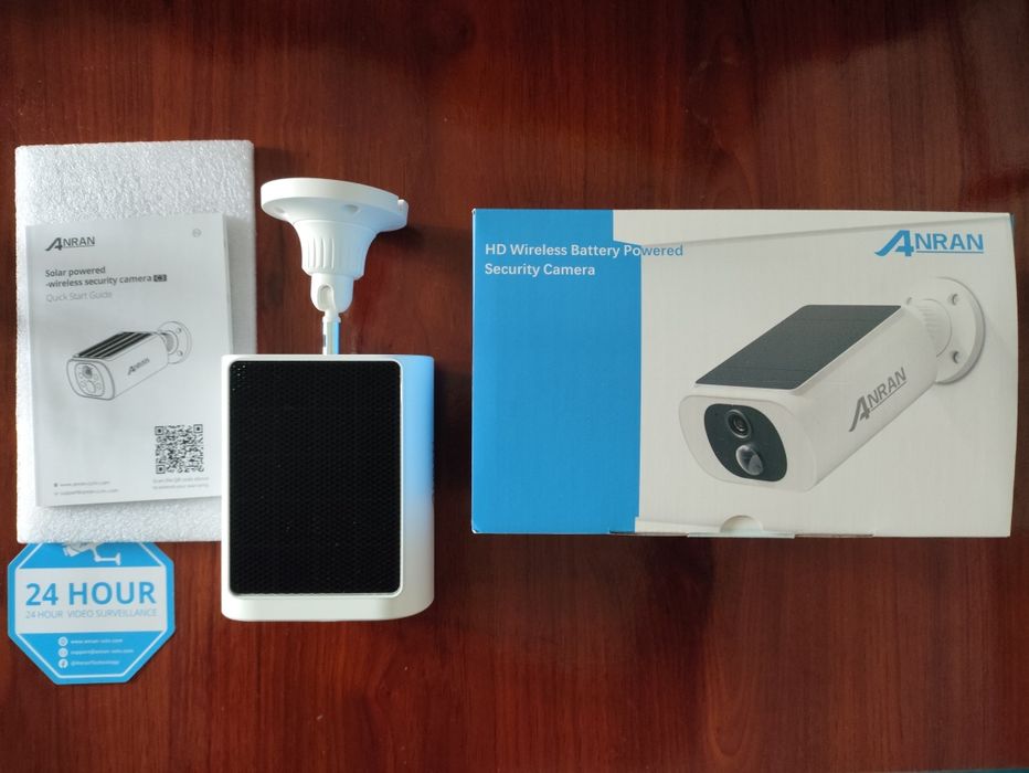 Câmera vigilância Solar WiFi