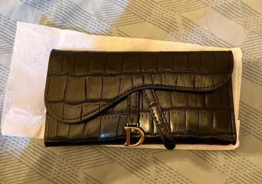 Nowy Portfel Damski D czarny!!