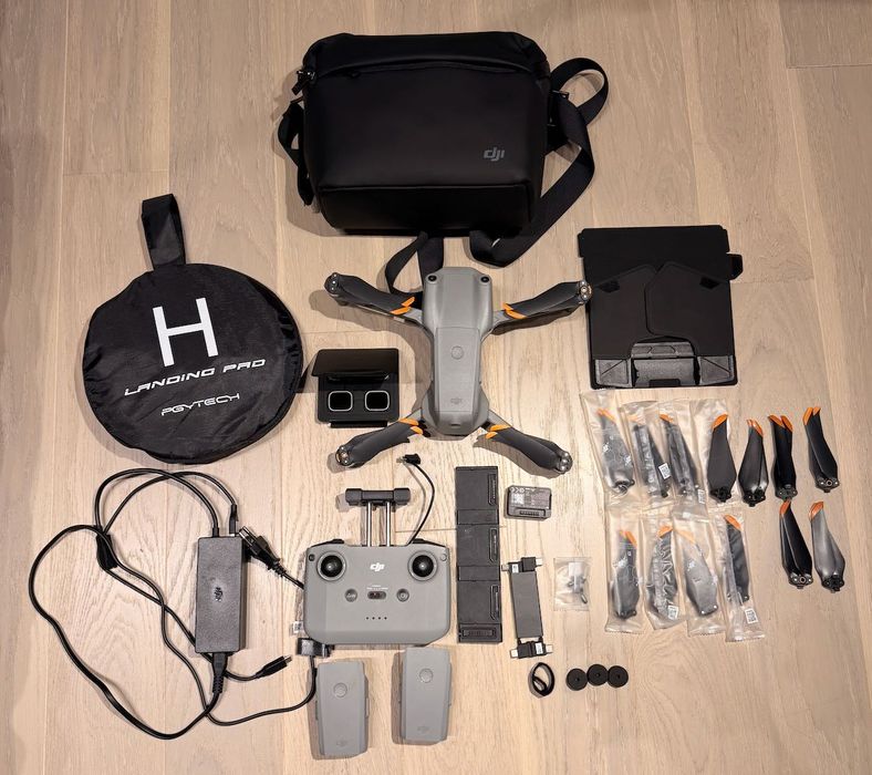 DJI AIR 2S Fly More Combo, stan IDEALNY, komplet, micro-SD