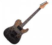 Schecter PT Standard BBFB Burl Black Fade Burst