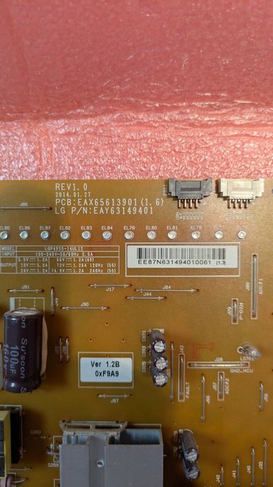 TV LG fonte alimentação (55")