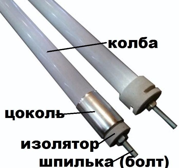 Лампа для обігрівачів УФО/Лампа для обогревателей UFO