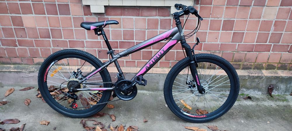 Велосипед підлітковий гірський 24" Azimut Extreme 24 D