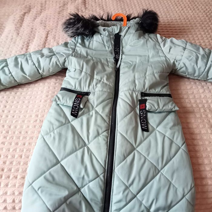 Зимове пальто, куртка на дівчинку 9-12 років