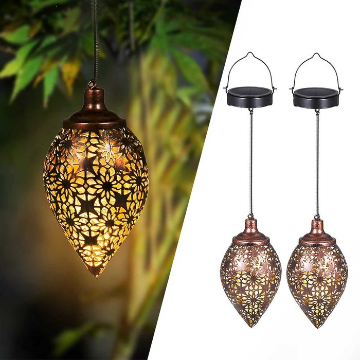 Görvitor latarnia solarna LED IP65 do ogrodu i dekoracji