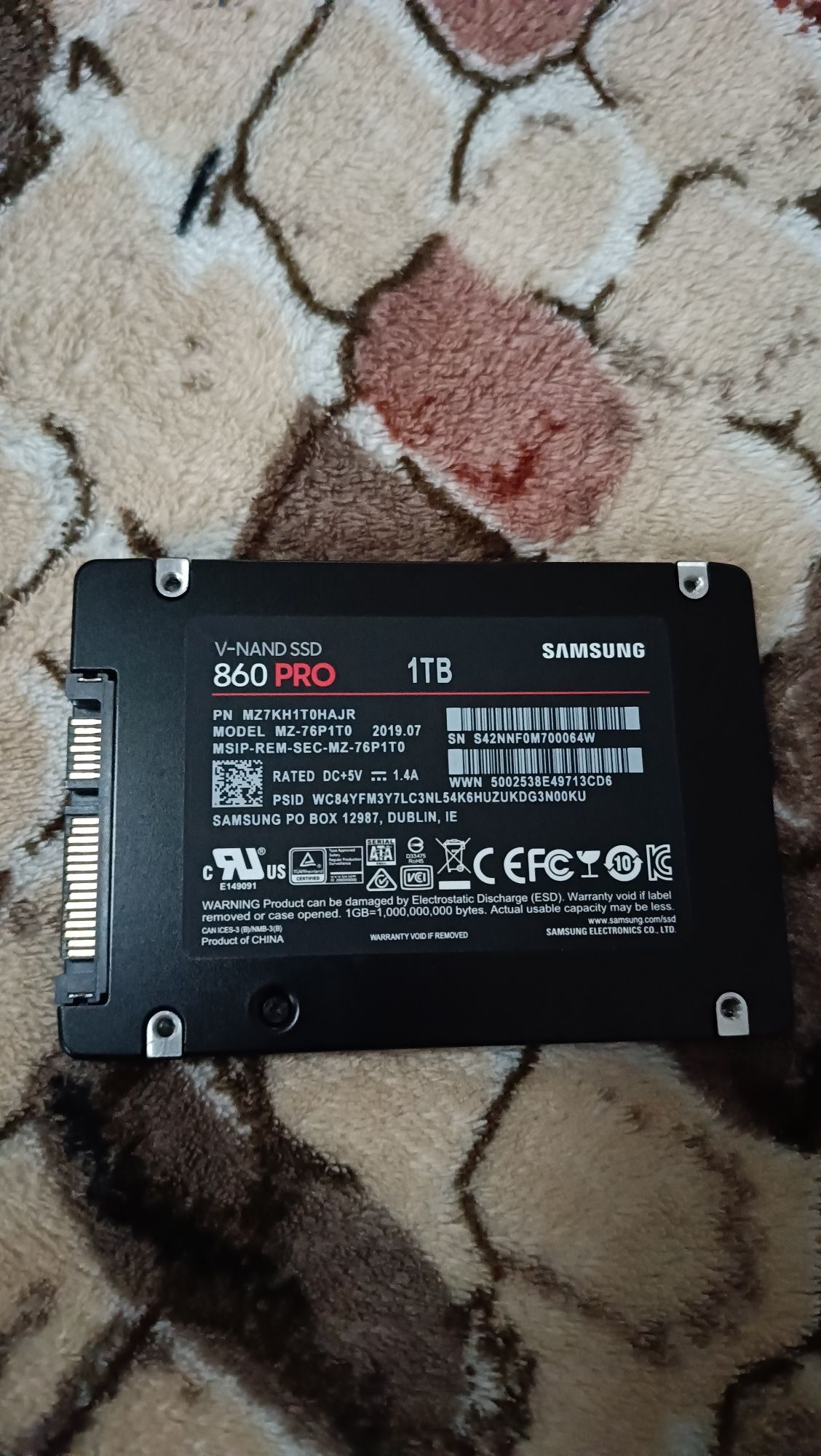 Samsung 860 pro 1tb