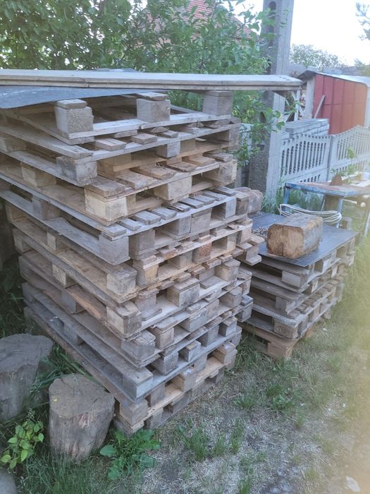 Palety. Drewno rozpałkowe