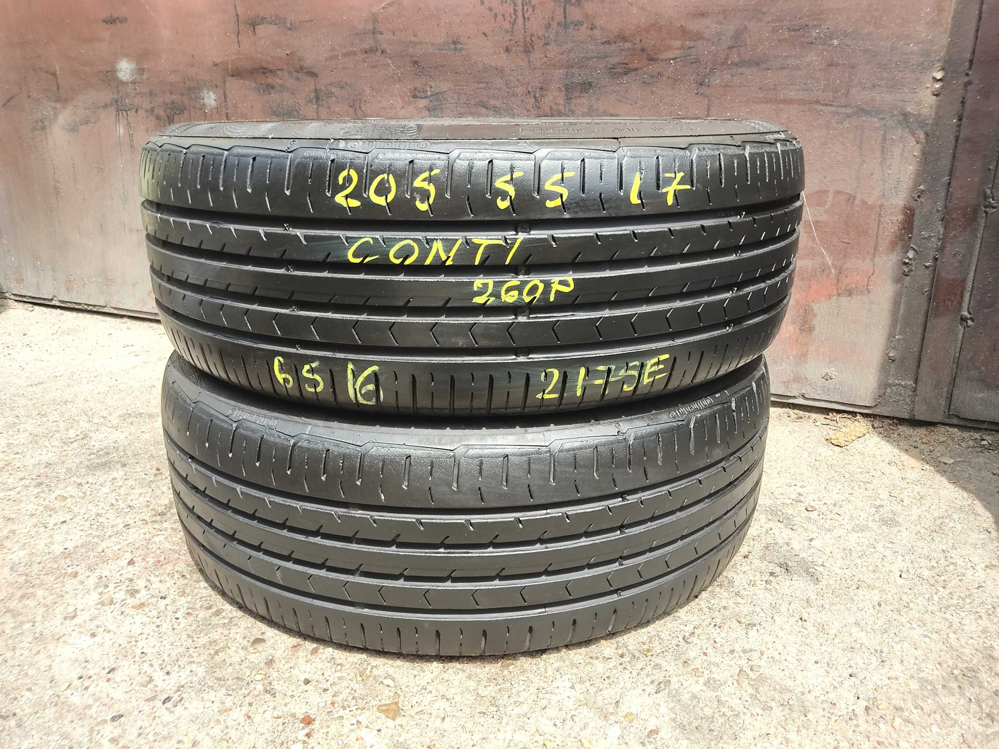 205/55R17 Opony Letnie Lato CONTINENTAL ContiPremiumContact 5 6,5mm