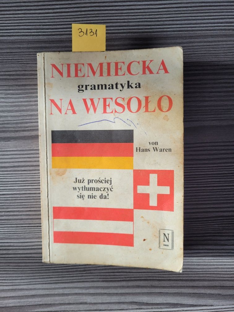 3131. "Niemiecka gramatyka na wesoło"  Von Hans Waren