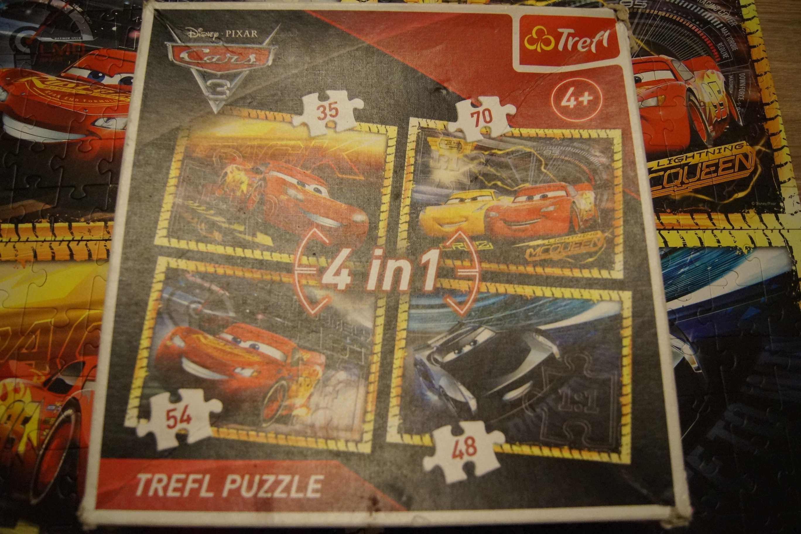 puzzle Auta Cars Trefl