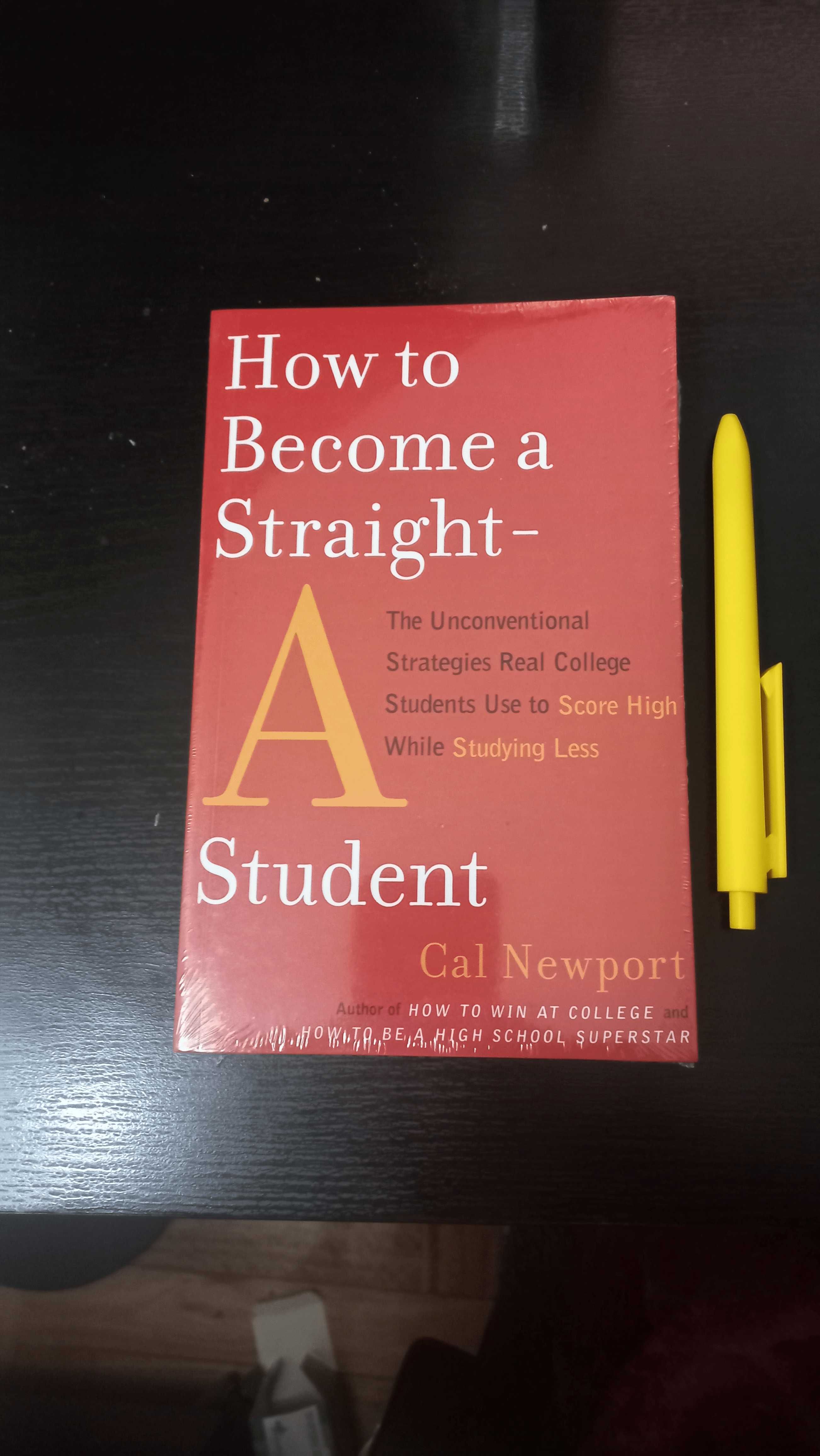 How to Become a Straight-A Student (Novo + portes incluidos)