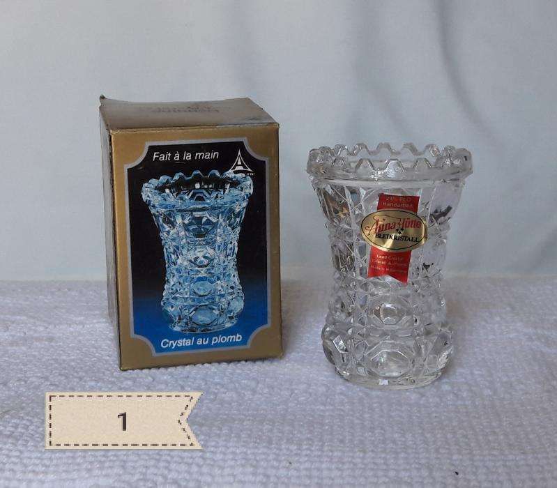 Várias peças cristal